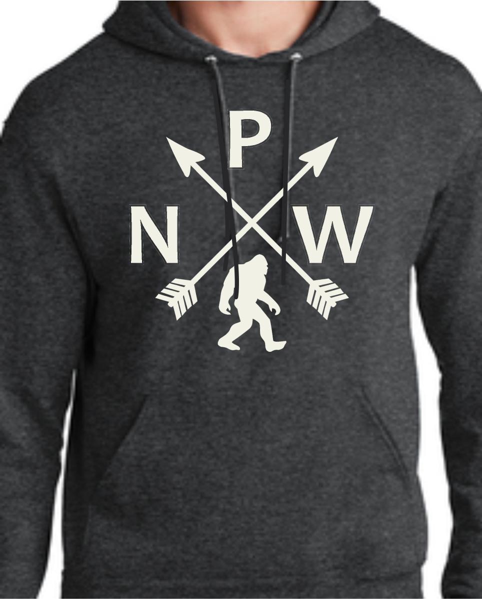 CLOSEOUT - PNW Sasquatch Arrows Hoodie