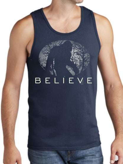 Believe Sasquatch Men's Tank