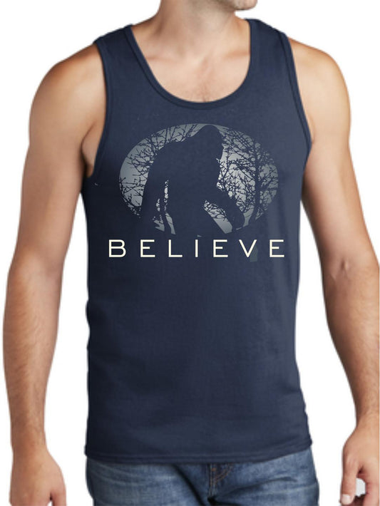 Believe Sasquatch Men's Tank