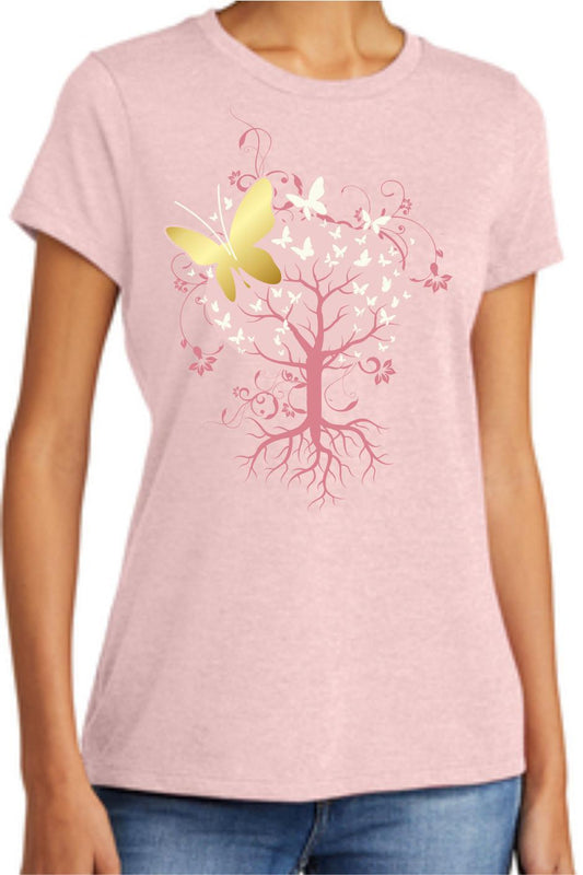 Flutter Tree Women's T-Shirt