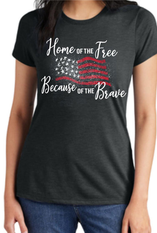 Home Of The Free Women's T-Shirt