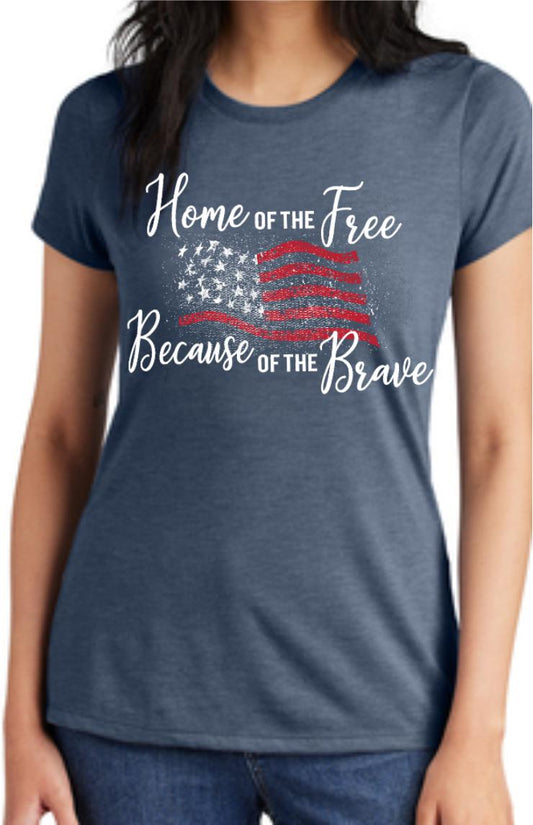 Home Of The Free Women's T-Shirt