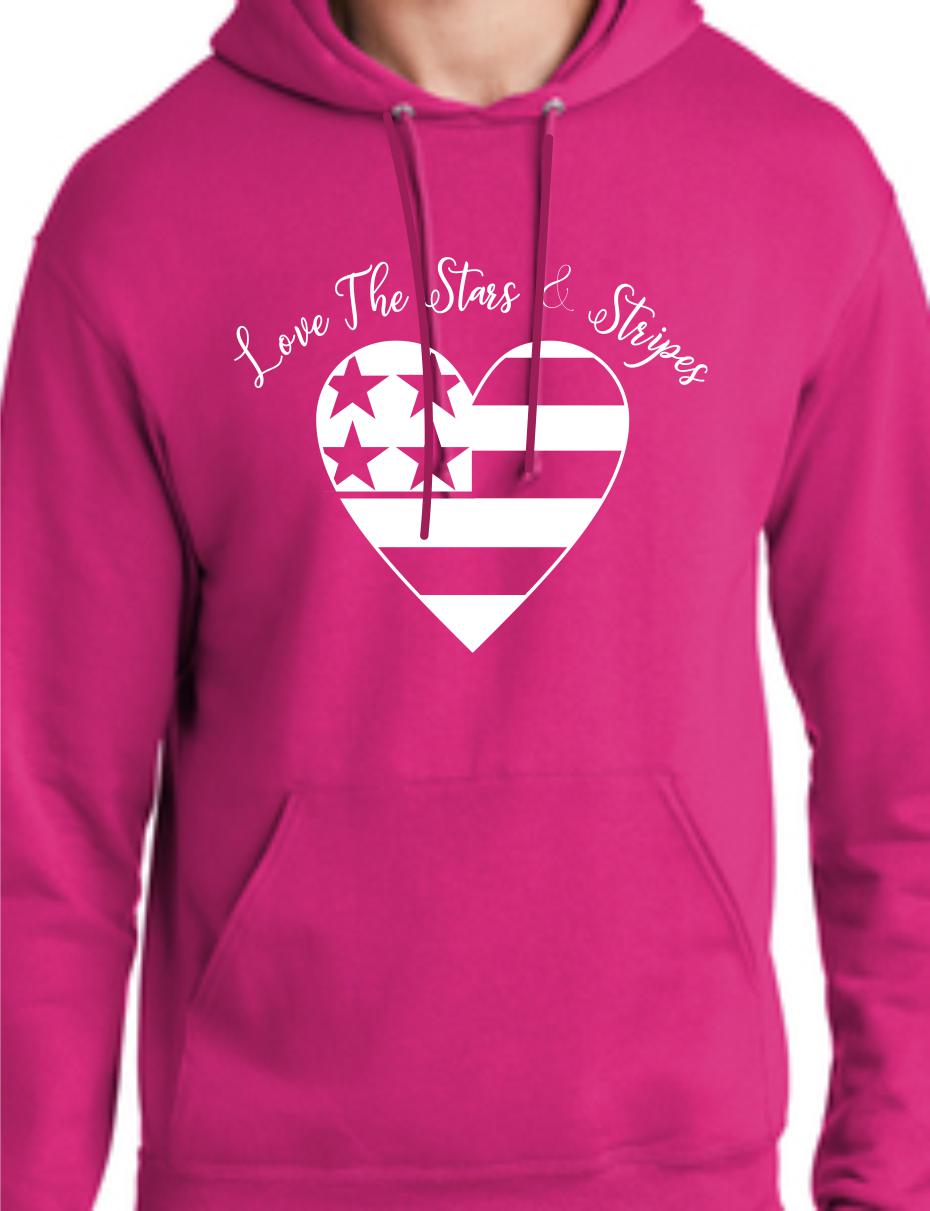 Love The Stars & Stripes Women's Hoodie