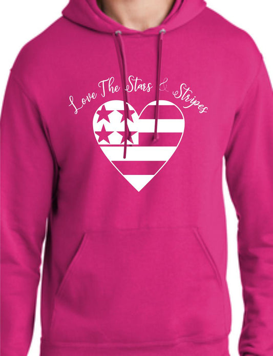 Love The Stars & Stripes Women's Hoodie