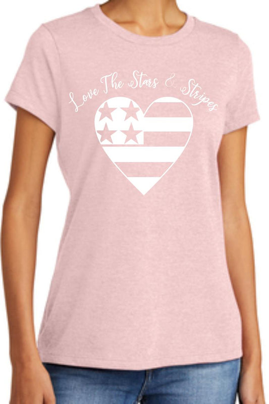Love The Stars & Stripes Women's T-Shirt