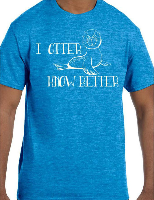 CLOSEOUT - I Otter Know Better Youth T-Shirt