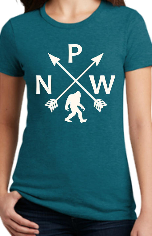 PNW Sasquatch Arrows Women's T-Shirt