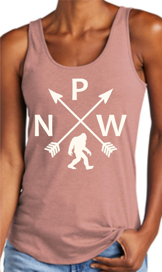 PNW Sasquatch Arrows Women's Tank Top