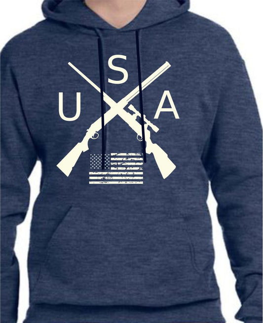 USA Crossed Rifles Hoodie