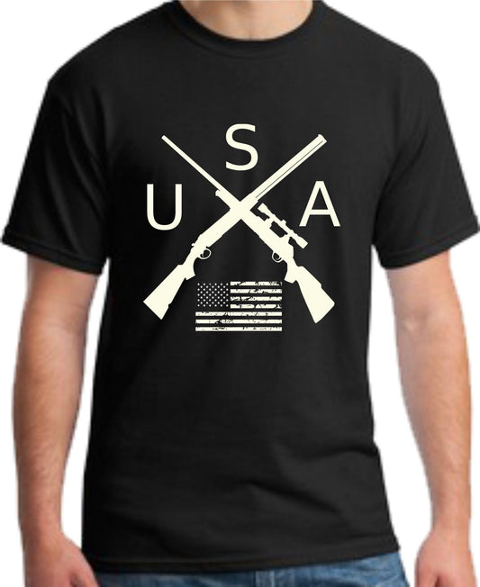 USA Crossed Rifles T-Shirt