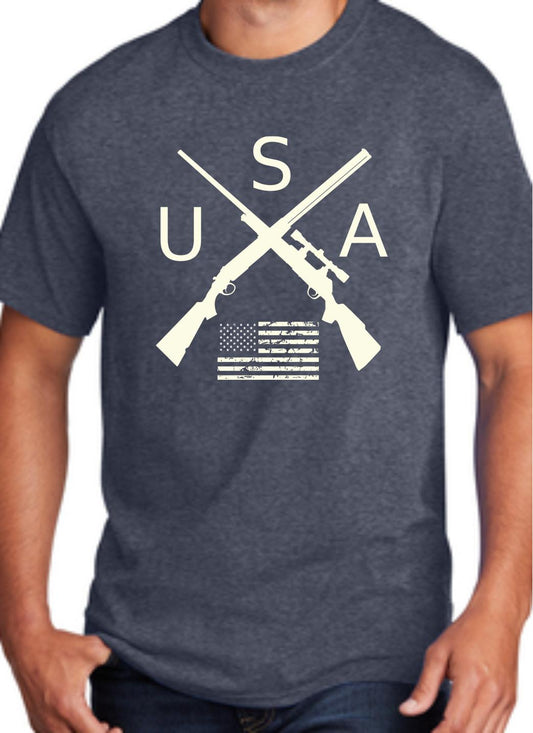 USA Crossed Rifles T-Shirt
