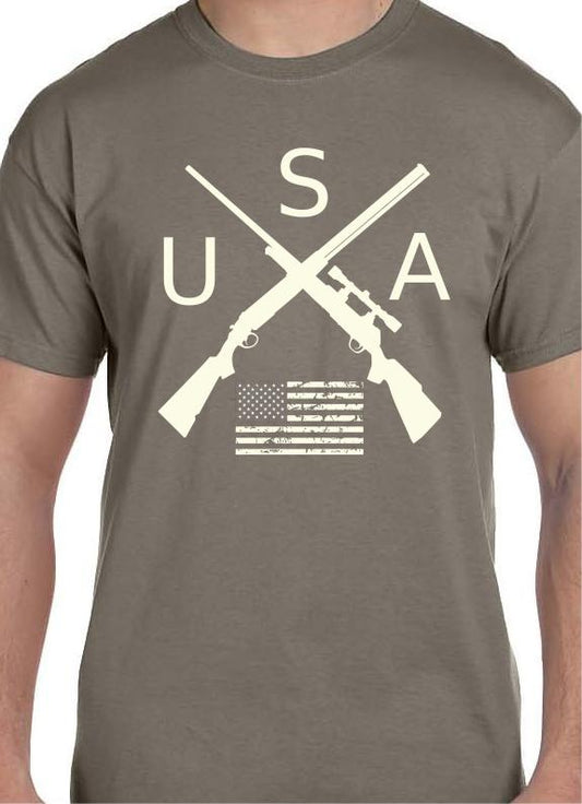 USA Crossed Rifles T-Shirt