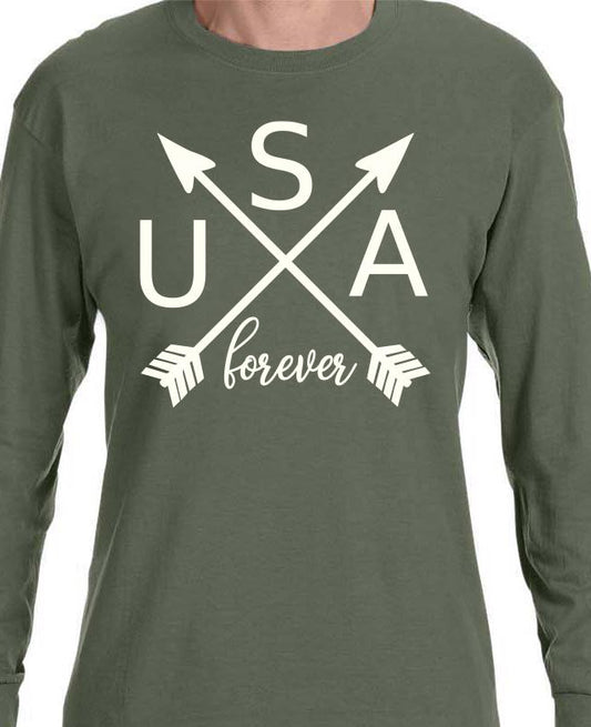Closeout - USA Forever Long Sleeve