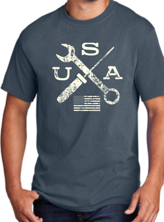 USA Tools Crossed T-Shirt