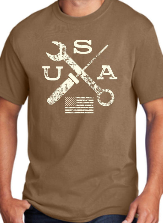 USA Tools Crossed T-Shirt