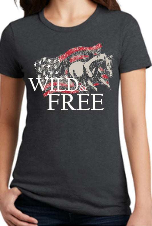 Wild and Free Horse T-Shirt