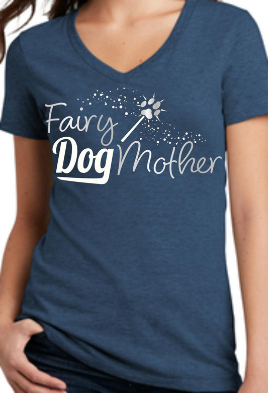 Fairy Dog Mother Women's V-Neck
