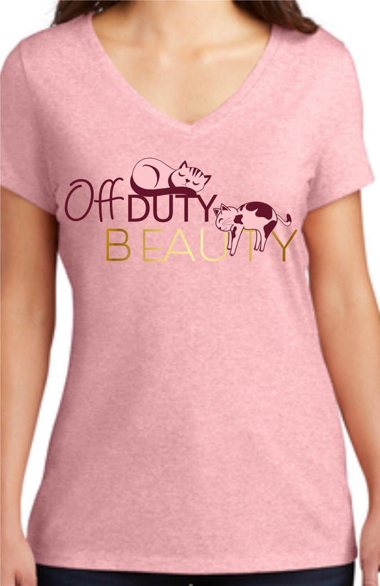 Off Duty Beauty V-Neck