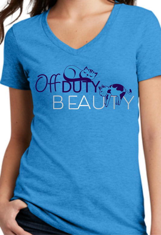 Off Duty Beauty Women's V-Shirt