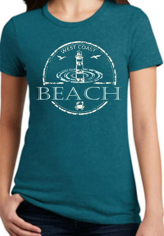 West Coast Beach Women's T-Shirt