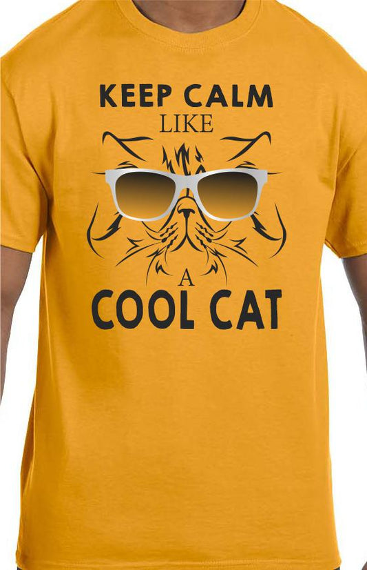 Keep Calm Like A Cool Cat Youth T-Shirt