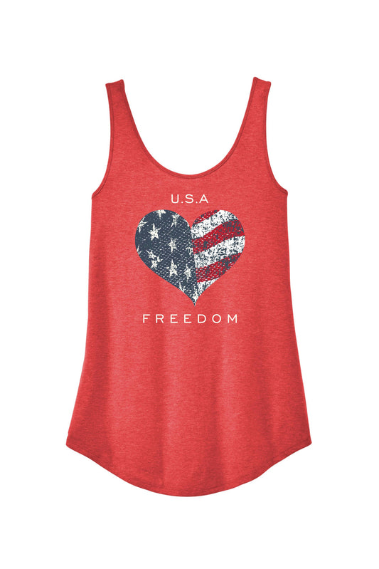 USA Freedom Women's Tank Top