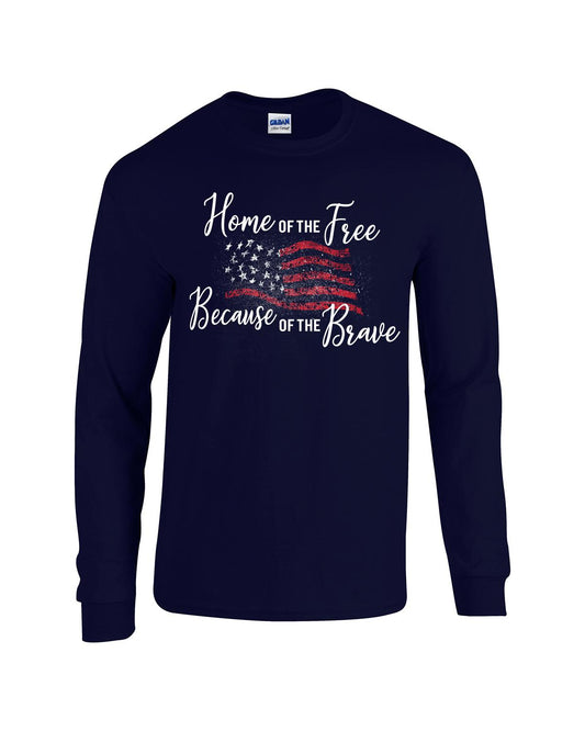 CLOSEOUT - Home Of The Free Long Sleeve