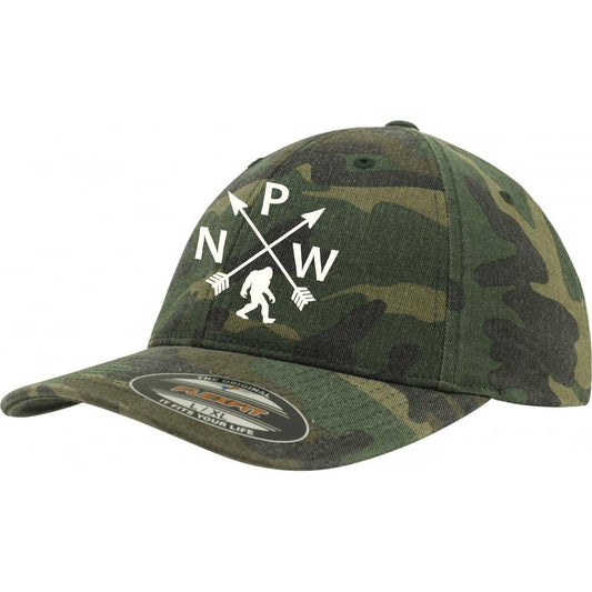 PNW Sasquatch Arrows Camo Hat