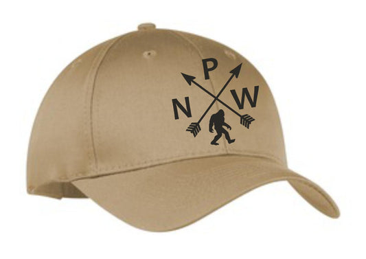PNW Sasquatch Arrows Structured Cap