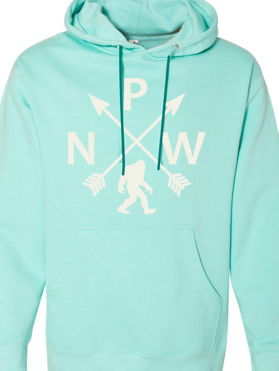 CLOSEOUT - PNW Sasquatch Arrows Hoodie