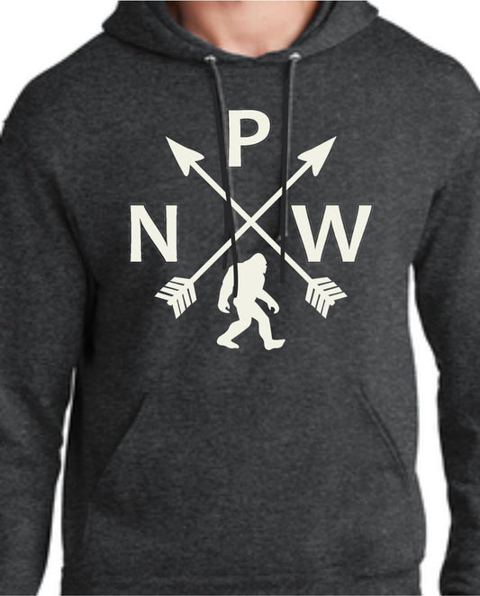 CLOSEOUT - PNW Sasquatch Arrows Hoodie