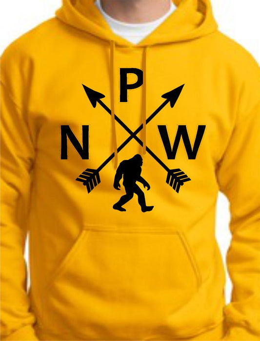 CLOSEOUT - PNW Sasquatch Arrows Hoodie