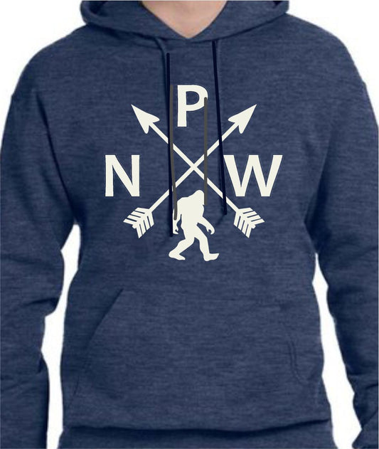 CLOSEOUT - PNW Sasquatch Arrows Hoodie