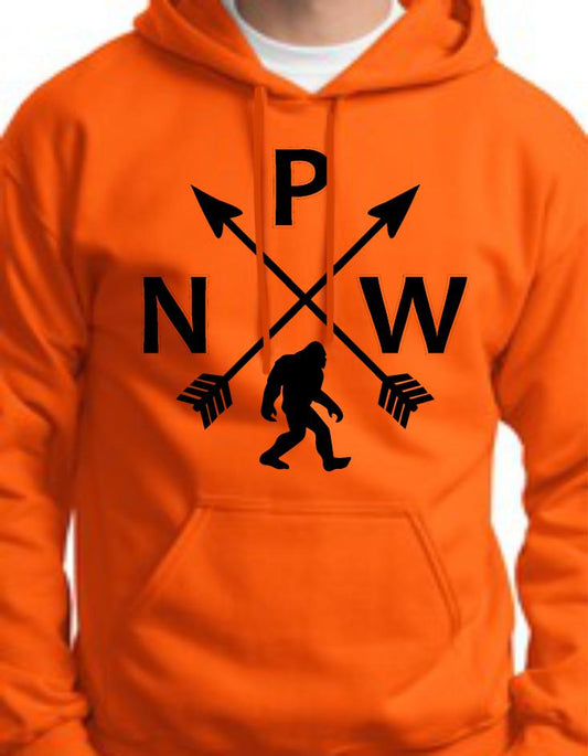 CLOSEOUT - PNW Sasquatch Arrows Hoodie