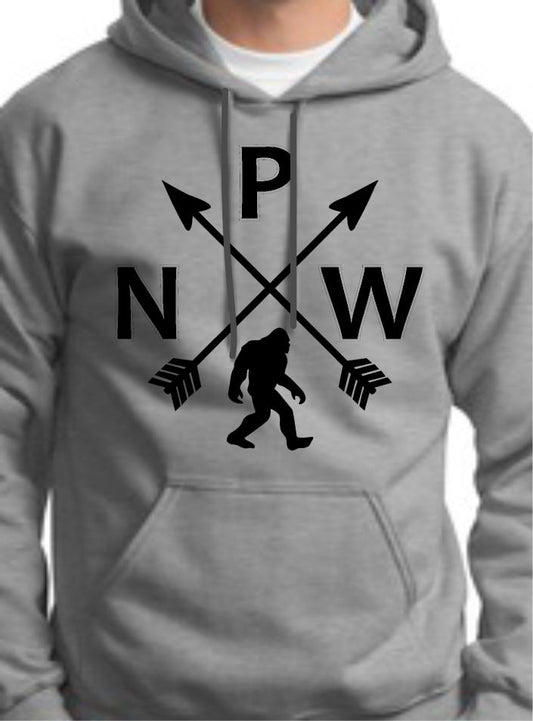 CLOSEOUT - PNW Sasquatch Arrows Youth Hoodie