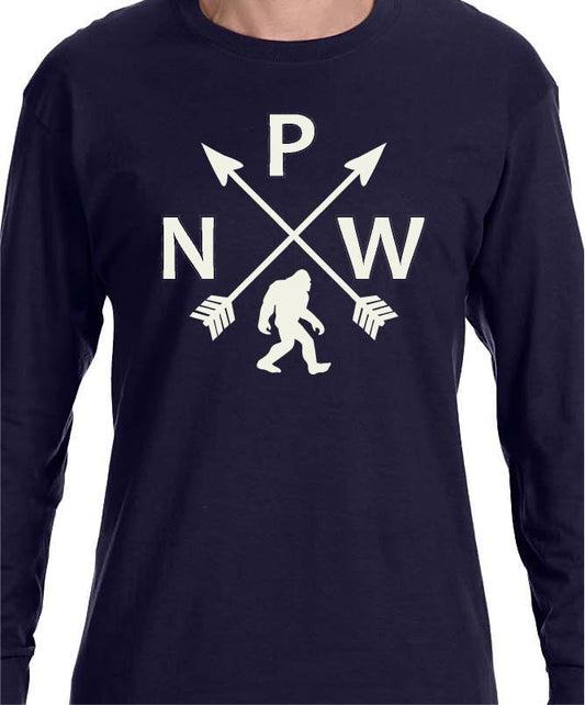 CLOSEOUT - PNW Sasquatch Arrows Long Sleeve