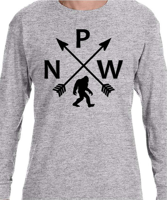CLOSEOUT - PNW Sasquatch Arrows Long Sleeve