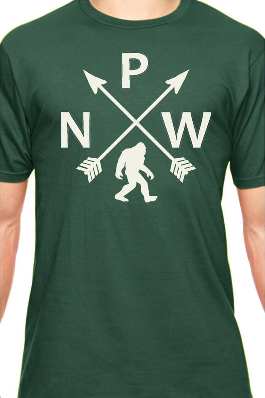 PNW Sasquatch Arrows T-Shirt