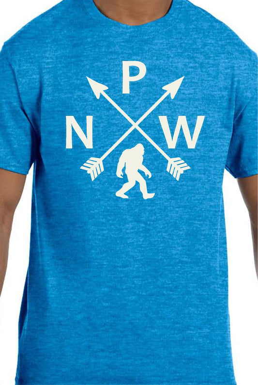 CLOSEOUT - PNW Sasquatch Arrows T-Shirt