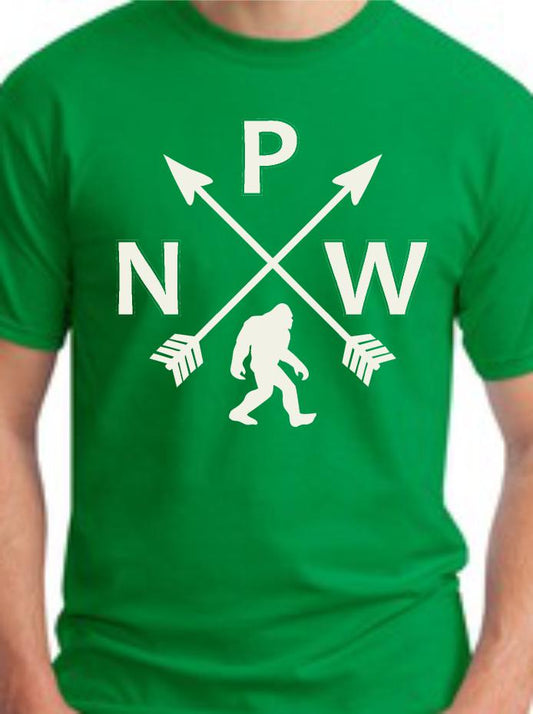 CLOSEOUT - PNW Sasquatch Arrows T-Shirt