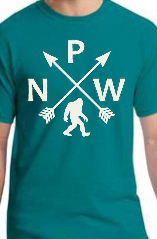 CLOSEOUT - PNW Sasquatch Arrows T-Shirt