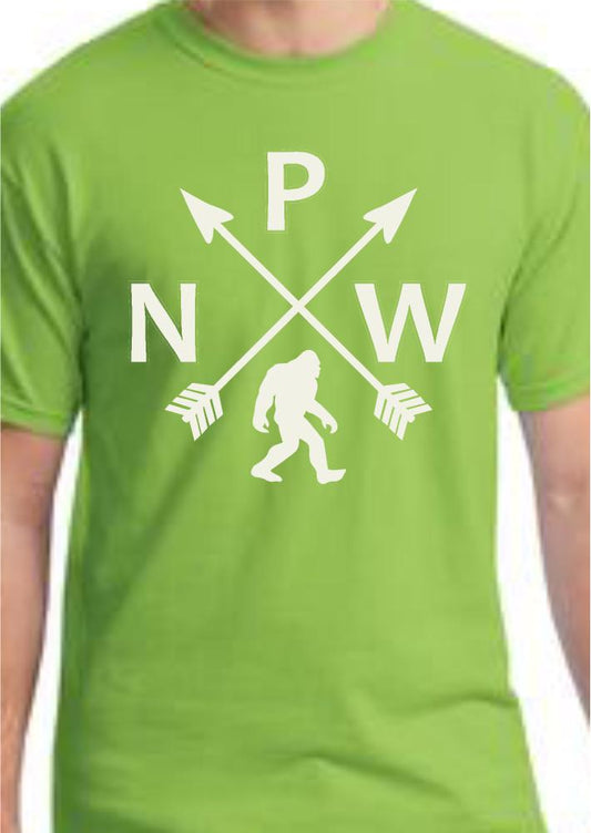 CLOSEOUT - PNW Sasquatch Arrows T-Shirt