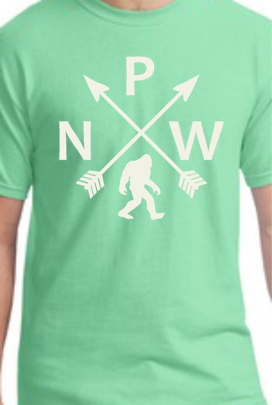 CLOSEOUT - PNW Sasquatch Arrows T-Shirt