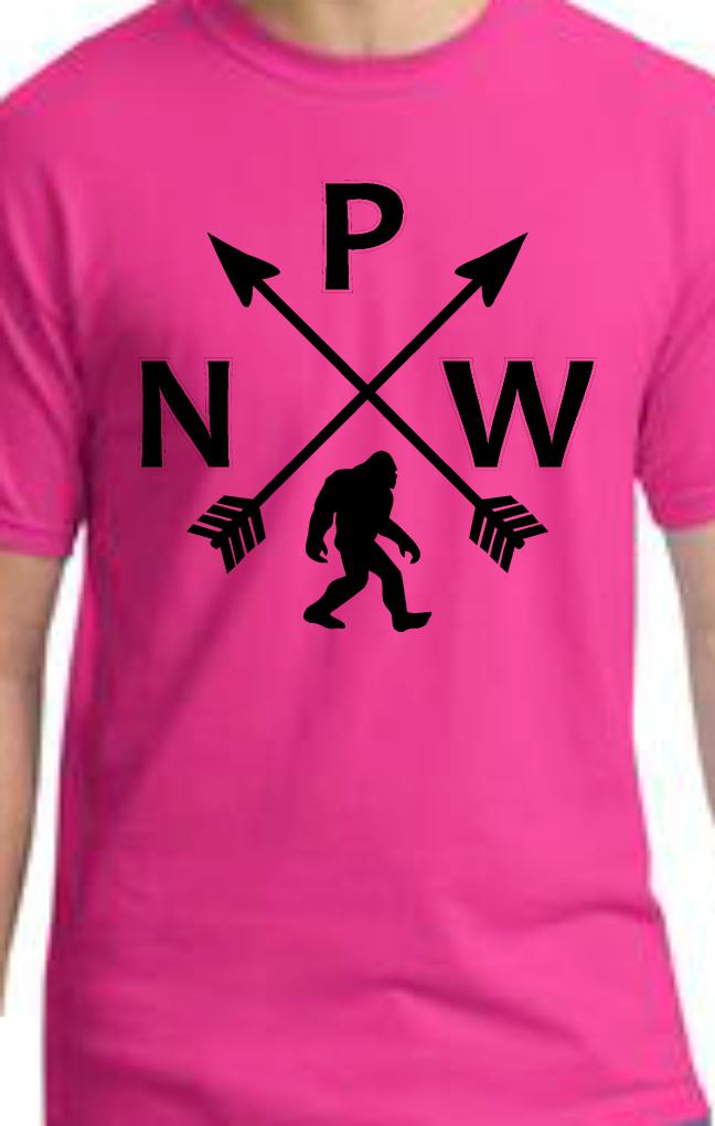 CLOSEOUT - PNW Sasquatch Arrows Youth T-Shirt