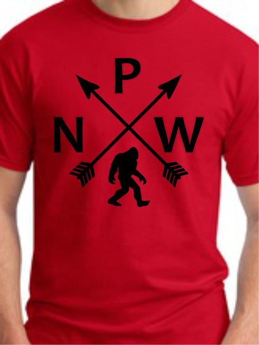 CLOSEOUT - PNW Sasquatch Arrows Youth T-Shirt
