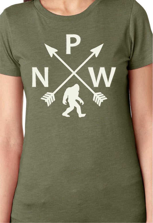PNW Sasquatch Arrows Women's T-Shirt