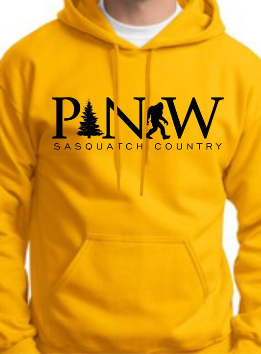 PNW Sasquatch Country Hoodie