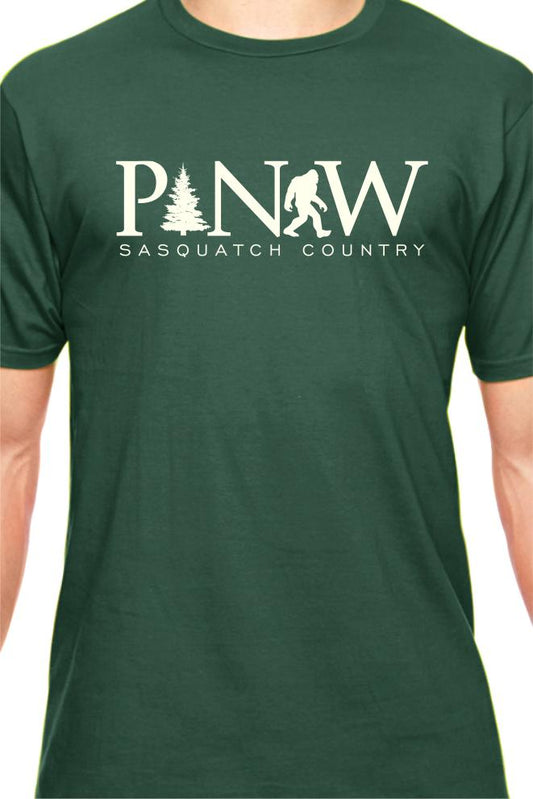 PNW Sasquatch Country T-Shirt