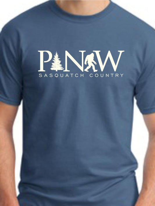 PNW Sasquatch Country T-Shirt