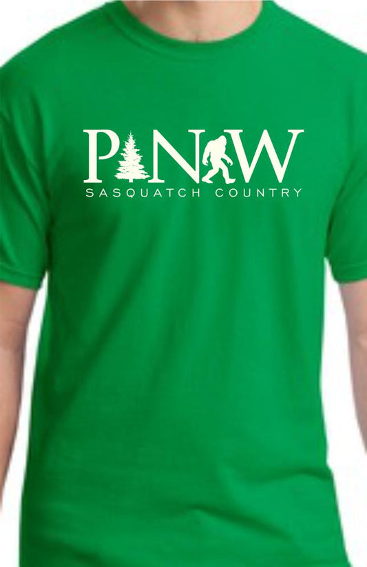 PNW Sasquatch Country T-Shirt